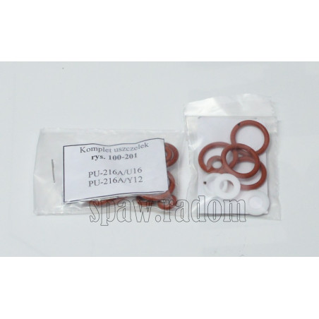Kpl. uszczelek do palników PU 216A Y12/U16 PERUN (PER1308)