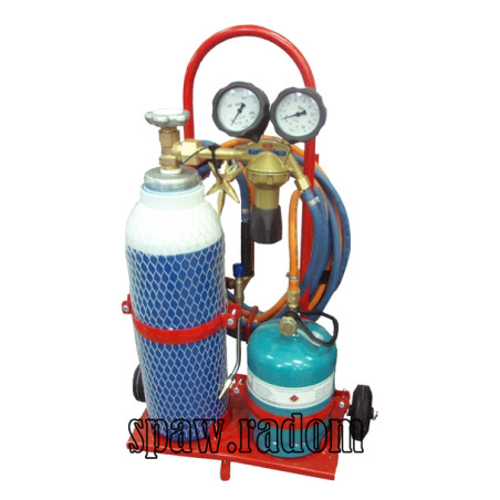 Zestaw do lutowania twardego i lutospawania ogólnego przeznaczenia (AM0074)