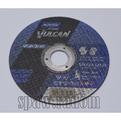 Tarcza do cięcia metal/inox Vulcan 125x2.5x22.23 NORTON (N0052)