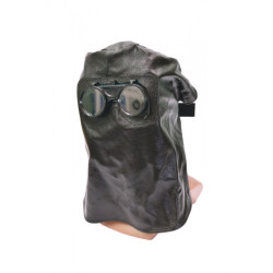 Kaptur skórzany z okularami filtr Ø 50 (KR0582)