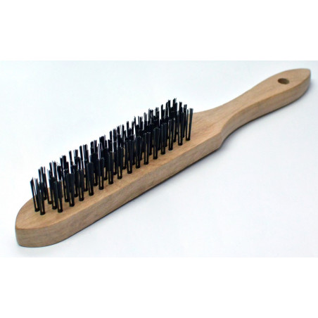 Szczotka 4 rzędowa stalowa (ALWP8404)