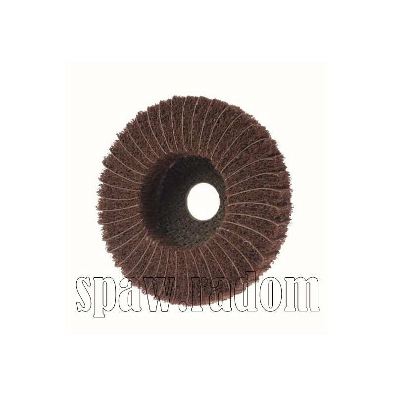 Ściernica talerzowa z włókniny z przekładką fi 125x20x22,2