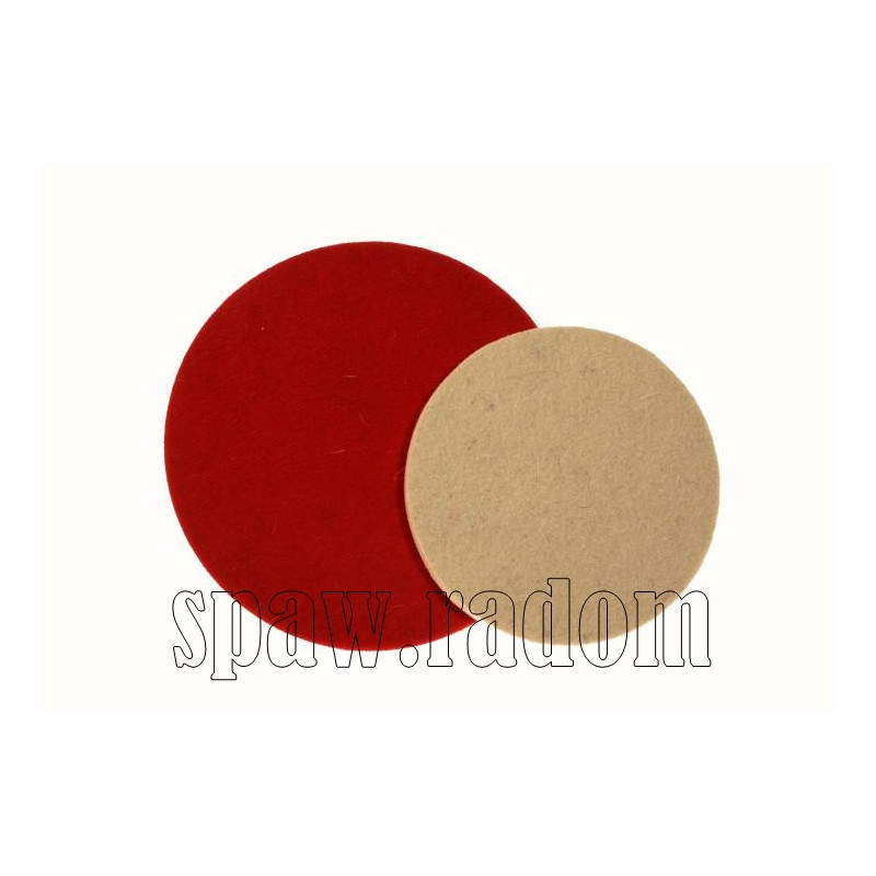 Krążki filcowe na rzep do polerowania
