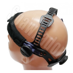 Nagłowie ze śrubami mocującymi do przyłbicy 3M™ Speedglas™ 100/SL/9000 (3M5075)