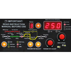 250A Urządzenie spawalnicze 3w1 Welder Fantasy PULSEMIG 250 250A (WF0258)