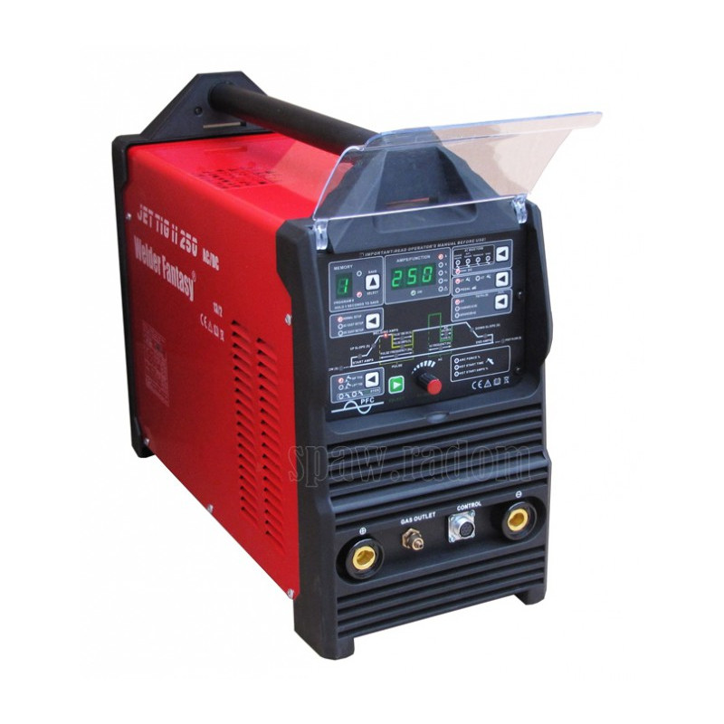 250A Spawarka inwertorowa Welder Fantasy JET TIG II AC/DC 250 IGBT PFC (WF0256)