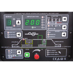 200A Urządzenie inwertorowe JET TIG III AC/DC 200 3w1 IGBT PFC PLASMA WELDER FANTASY (WF0243)