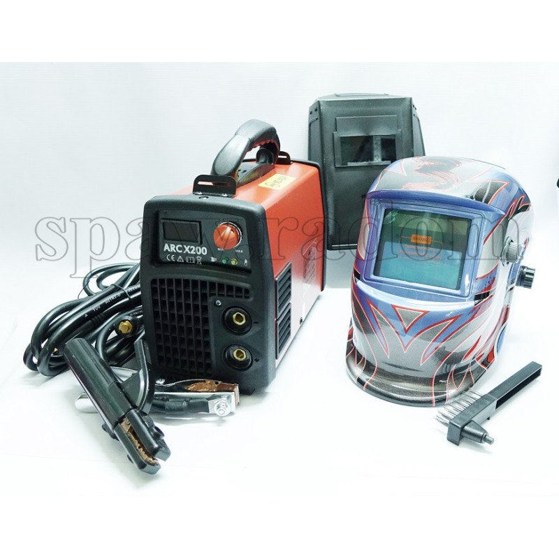 200A Spawarka ARC MMA ADORE X/200 IGBT + przyłbica autom. WELDER FANTASY (WF0247)