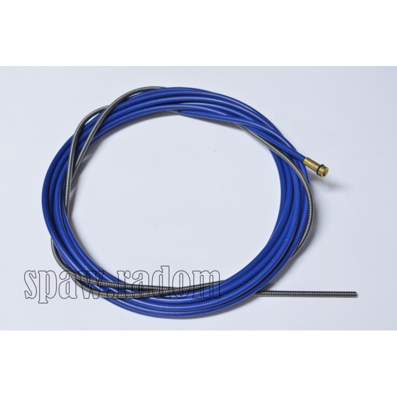 Wkład stalowy powlekany niebieski (do drutu 0,6-0,8) dł. 5m (IM0250)