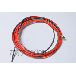 Wkład stalowy powlekany czerwony (do drutu 1,0-1,2) dł. 4m (IM0246)