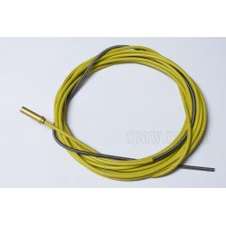 Prowadnik stalowy powlekany 3m żółty (1,6) pasujący do KEMPPI (NV0512)