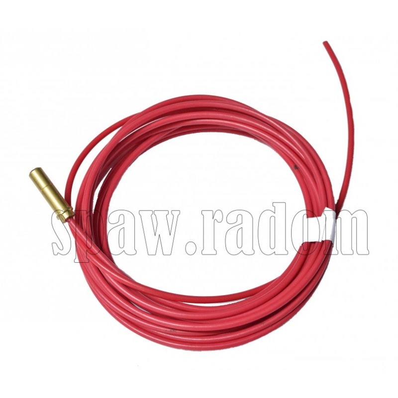 Prowadnik teflonowy 3m czerwony (1,0-1,2) pasujący do KEMPPI (NV0517)