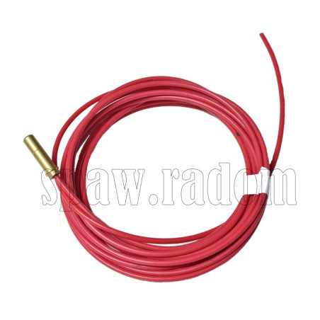Prowadnik teflonowy 3m czerwony (1,0-1,2) pasujący do KEMPPI (NV0517)