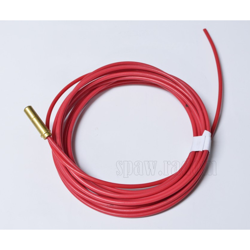 Prowadnik teflonowy 4,5m czerwony (1,0-1,2) pasujący do KEMPPI (NV0520)