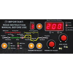 200A Urządzenie spawalnicze 3w1 Welder Fantasy PULSEMIG 205 200A (WF0250)