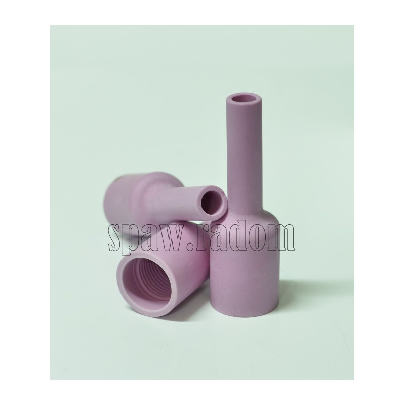 Dysza ceramiczna długa do soczewki TIG 17/18/26 dł. 76mm