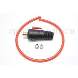 Wtyk DINSE SK35 kpl. z wężykiem do uchwytów TIG (IM0065)