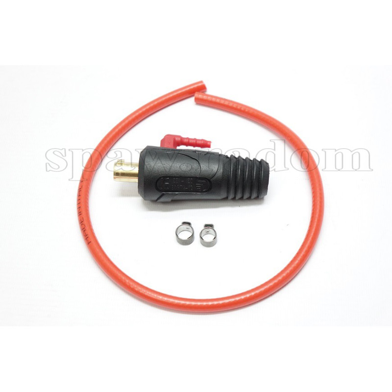 Wtyk DINSE SK35 kpl. z wężykiem do uchwytów TIG (IM0065)