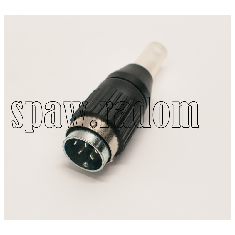 Wtyczka sterowania (męska na kabel) 5pol Tuchel (IM0051)