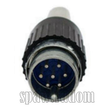 Wtyczka sterowania (męska na kabel) 7pol Tuchel (IM0052)