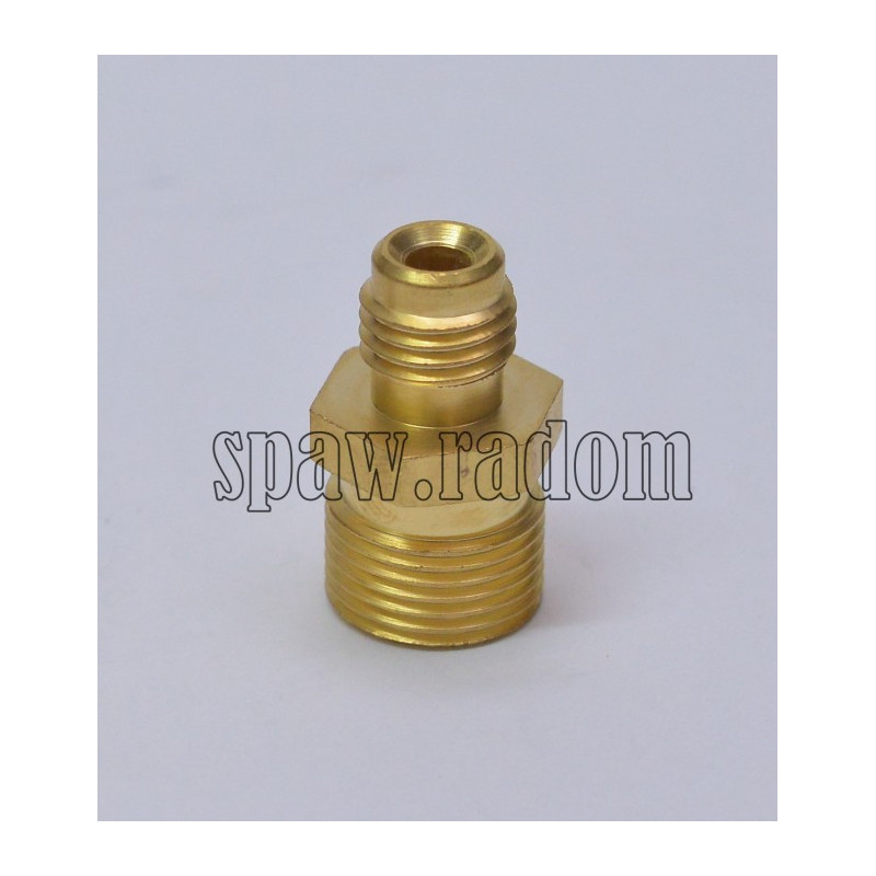 Króciec wylotowy do reduktora gwint 3/8 LH lewy (PER2031)