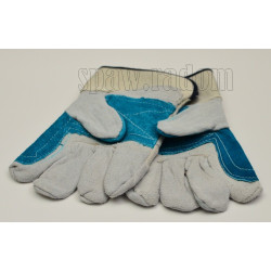 Rękawice robocze wzmocnione skórą dwoiną (W0470)