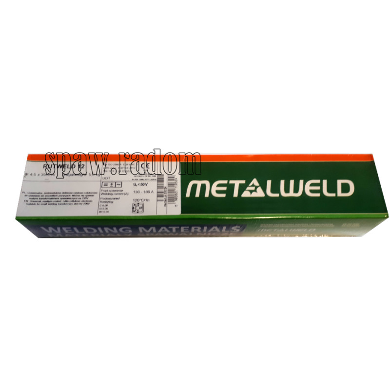 Elektroda RUTWELD 12 fi 4,0x350/5kg METALWELD (R0006)