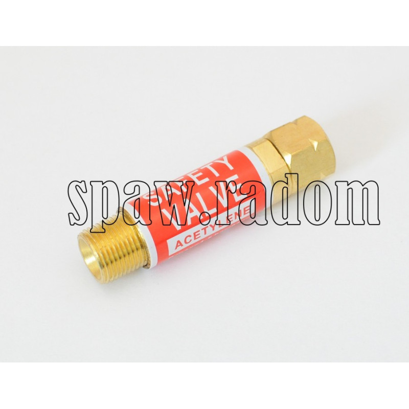 Bezpiecznik przypalnikowy acetylen/propan z gwintem 3/8 L (IM8996)