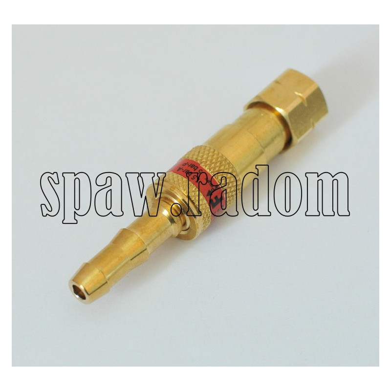 Szybkozłączka na reduktor do acetylenu/gazu ziemnego/propanu SZR-F (IM0681)