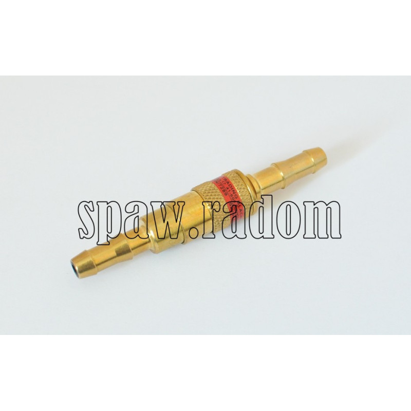 Szybkozłączka śródwężowa do acetylenu/gazu ziemnego/propanu SZW-F (KR0215)