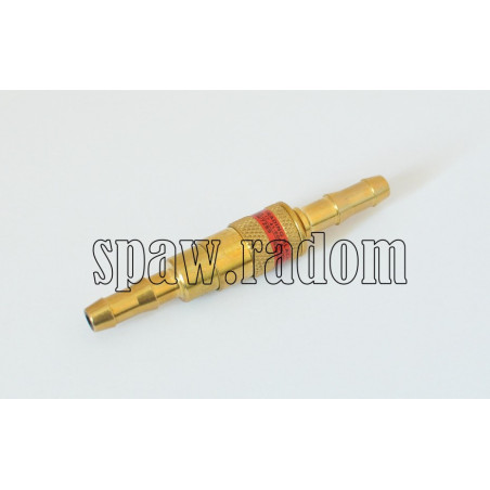 Szybkozłączka śródwężowa do acetylenu/gazu ziemnego/propanu SZW-F (KR0215)