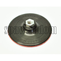 Dysk na rzep z gwintem M14 na szlifierkę - euro fi 125 (IM9533)