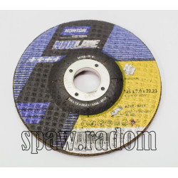 Tarcza do szlifowania aluminium 125x7,0x22.23 NORTON (N1628)