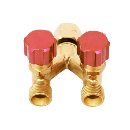 Rozgałęziacz podwójny 3/8 LH gwint lewy (S7687)