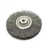 Szczotka tarczowa stalowa fi 125 z gwintem M14 (S0018)
