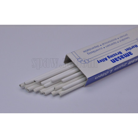 Lut srebrny otulony Ag-25 biały 2,0 x 500 (AM2100) (cena za 1szt.)