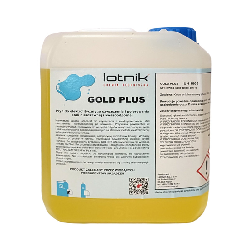 Kwas elektrolityczny GOLD PLUS 5l (IM1243)