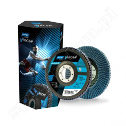 Ściernica lamelkowa cyrkon 125x22 gr 40 (Zestaw 50 szt.) Vulcan NORTON (N6977)