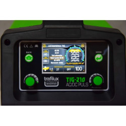 200A TIG 210 AC/DC PULS LCD TRAFILUX (T0529)