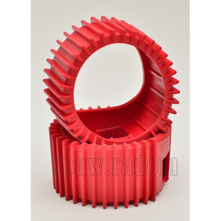 Osłona gumowa czerwona manometru fi 63 (IM8091)