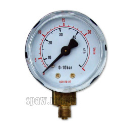 Manometr CO2/Argon roboczy mini 50mm 20l/min (TEC0143)