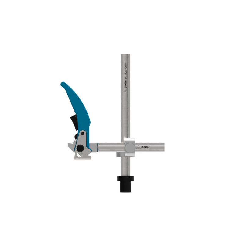 Zacisk mocujący z dźwignią i regulowanym wysięgiem GPPH (GP0083)
