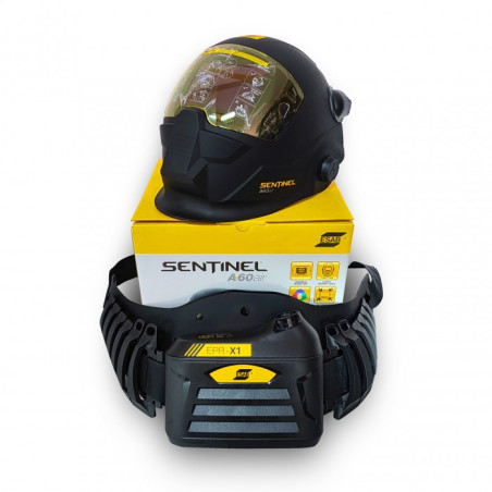 Przyłbica automatyczna SENTINEL™ A60 Air 3/5-13DIN zestaw z nawiewem EPR-X1.1 (ESAB7880)