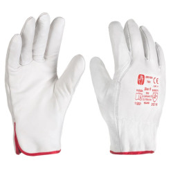 Rękawice robocze ze skóry DRIVER TEC nr 9 (IM6602)