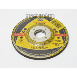 Tarcza do szlifowania metalu A24 Extra 125x6,0x22 KLINGSPOR (K0249)