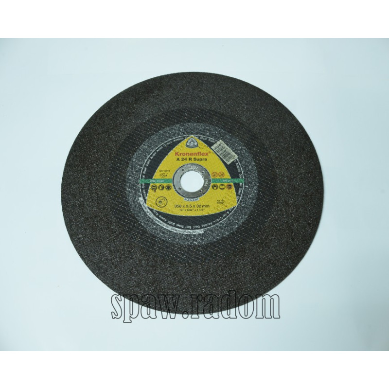 Tarcze do cięcia stali A24R Supra 350x3,5x32 KLINGSPOR (K0015)