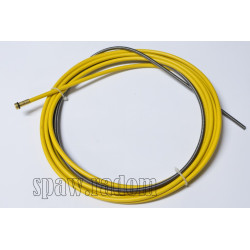 Wkład stalowy powlekany żółty (do drutu 1,6) dł. 3m (IM0245)