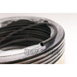 Wężyk PCV 5x8 kolor czarny do gazu stosowany w uchwytach spawalniczych (IM7557)