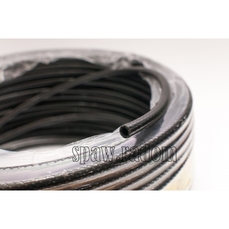 Wężyk PCV 5x8 kolor czarny do gazu stosowany w uchwytach spawalniczych (IM7557)