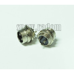 Gniazdo sterowania (męskie na urządzenie) 3pol (IM5398)